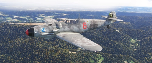 Messerschmitt Bf-109 JG 300 'rote 6' Arnold Döring