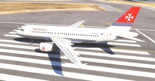 Air Malta - Airbus A319 - Fenix - older Livery
