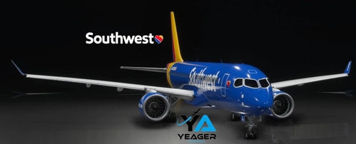 A220 Southwest Airlines (Fictional) w/ Cabin