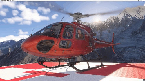 Asobo/Cowansim H125 Realism Mod Buttkicker Simhub Vibrafile