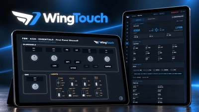WingTouch – Customizable Tablet EFB & Cockpit Companion for MSFS