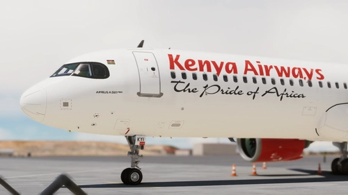 LVFR A321-251N (Legacy) | Kenya Airways (5Y-KYI, Fictional)