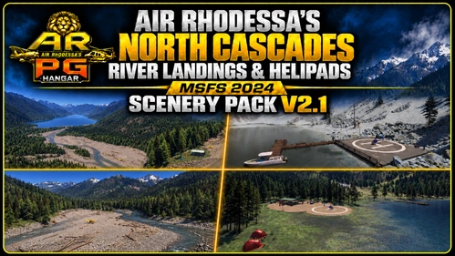 Air Rhodessa's North Cascades River Landings & Helipads V2.1