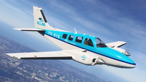 Black Square B58 Baron Professional - KLM Flight Academy (PH-BYA & PH-BYB)