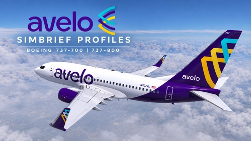 SimBrief Airframe Profiles – Avelo Airlines B737-700/800 Fleet