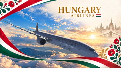 Hungary Airlines 9H-GLG - PMDG 777-300ER