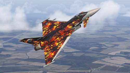 IFE EF2000/Typhoon - Luftwaffe 31+18 - Steinhoff Eagle
