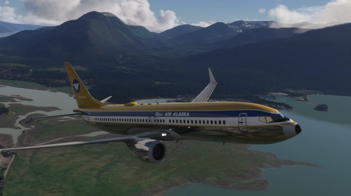Wien Air Alaska Retro [Fictional] iFly 737 Max 8