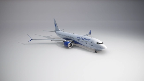Air Oceanic B737 MAX 8 VH-ZQA - VH-ZQB