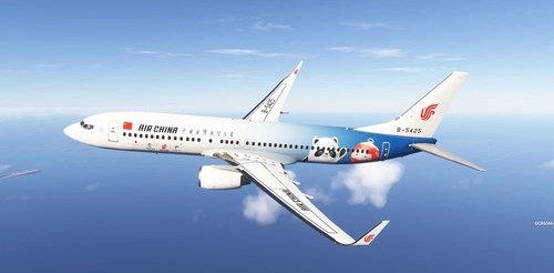 PMDG 737-800 Air China Olympic Winter Games B-5425