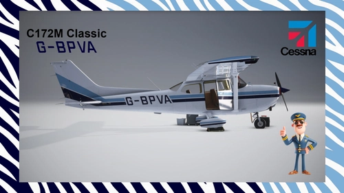 Bagolu Cessna 172M Classic 'G-BPVA'