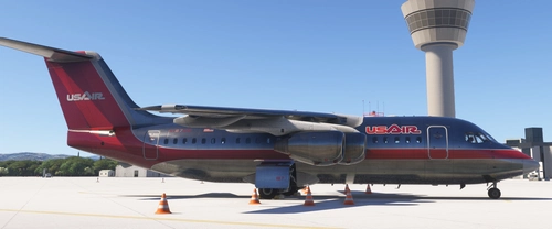 USAir N187US | BAe 146-200 | Just Flight 146 Professional | MSFS 2024