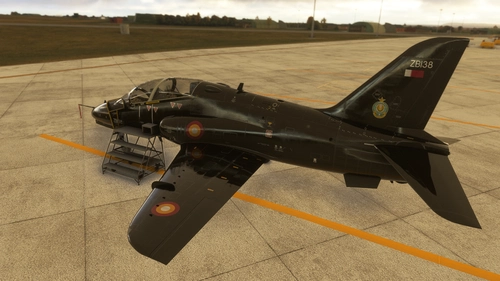 Just Flight Hawk T.1a 11 Sqn QEAF (Ficional) Complete Pack