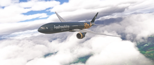 FeelFreeAirline B777-300ER D-AFFE