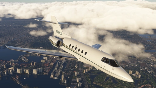 FFX Hawker 800XP - Flight Options (2008) w. dynamic reg.