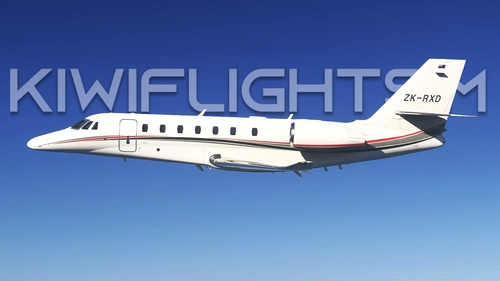 Skyline Aviation | ZK-RXD (New Zealand) | Skyward Simulation Citation Sovereign+ [8K]