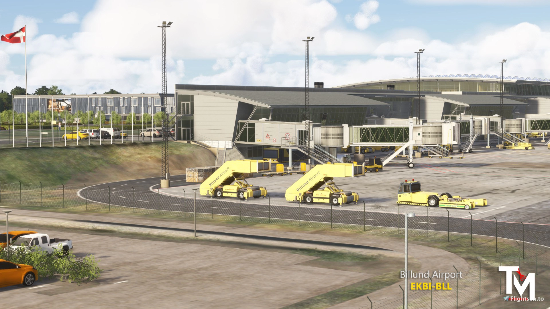 Billund Airport detail
