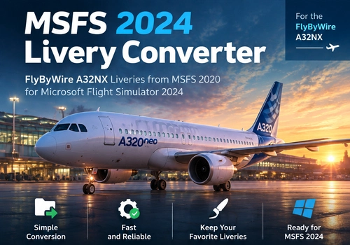 MSFS 2024 Livery Converter