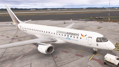 FlightSim Studio - E-Jets 190 - German Airways - D-AZFA