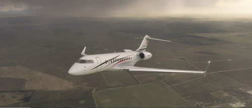 Global 6000 PP-FCC livery