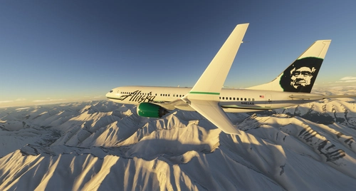 Alaska Airlines Classic "Chester" Livery N461AS – iFly 737 MAX 8 [Fictional]