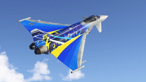 IFE EF2000/Typhoon - Luftwaffe 31+18 - Carbon Warrior (8K)