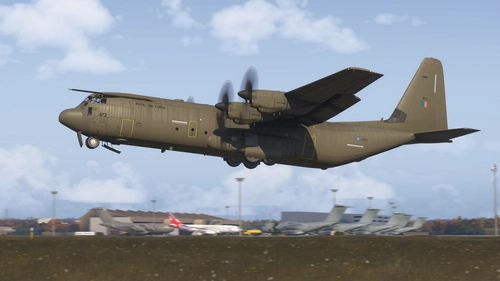 Blackbird C-130J-30 ADV - RAF standard scheme (Long/probe mod compatable) - ZH872 (8K)