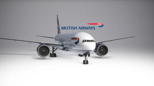 British Airways G-STBR | PMDG Boeing 777-200LR w/ Cabin (Fictional Livery)