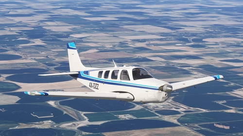 Black Square A36 Bonanza Professional 4X-DZZ