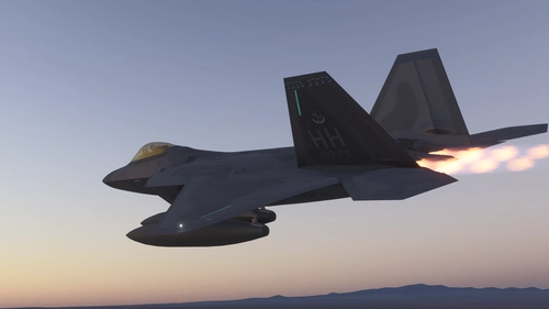 USAF F-22A Raptor Hickam (Joint Base Pearl Harbor - Hickam) Livery Pack (Native 2024 Edition)