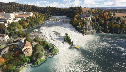 Rheinfall (Rhine Falls) - Neuhausen / Laufen, Switzerland