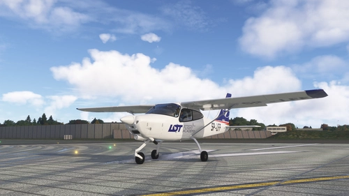 LOT Flight Academy (SP-LFF) AeroSachs TecnamP2008JC MkII