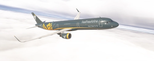 FeelFreeAirline Airbus A321 D-AFFC Ikarus Edition
