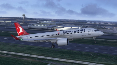 Synaptic | Airbus A220-300 | Turkish Airlines | TC-LEK