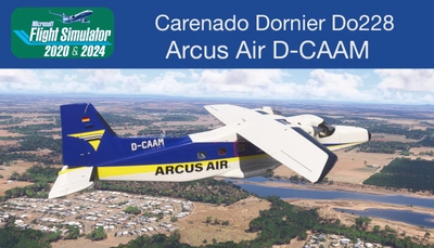 Carenado Do228 Arcus Air D-CAAM
