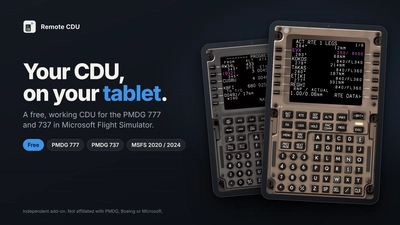 Remote CDU – PMDG 777 & 737 CDU on your tablet or phone
