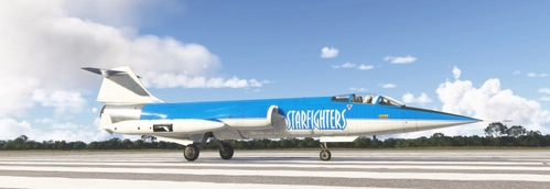 Lockheed F-104G N104RN "Starfighters"