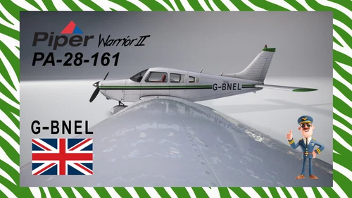 Just Flight Piper PA-28–161 Warrior II 'G-BNEL'