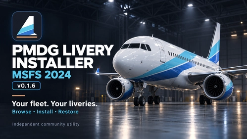 PMDG Livery Installer MSFS2024