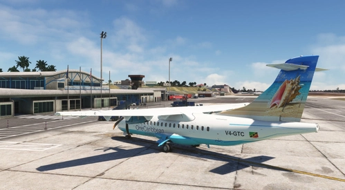 One Caribbean Airways ATR42-600 Sweet Conch