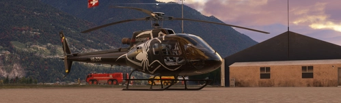 Asobo H125 Swiss Helicopter HB-ZOX