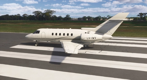 FlightFX Hawker 800XP LV-IWV