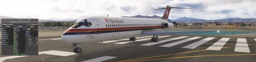 DC-9-51 MERIDIANA Skysimulations