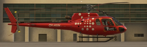 Asobo H125 Air Greenland OY-HVH