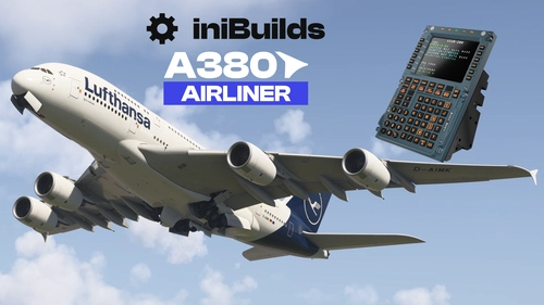 Inibuilds Airbus A380-800 | WINCTRL MCDU | Mobiflight Profile