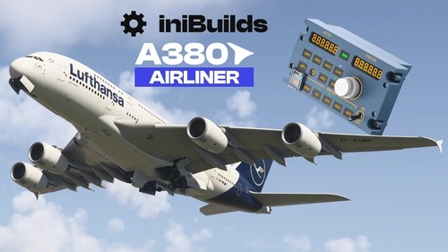 Inibuilds Airbus A380-800 | WINCTRL RMP | Mobiflight Profile