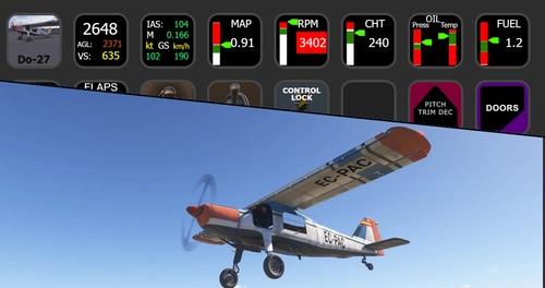 Aviación Española Do27 AAO Scripts and Stream Deck profiles