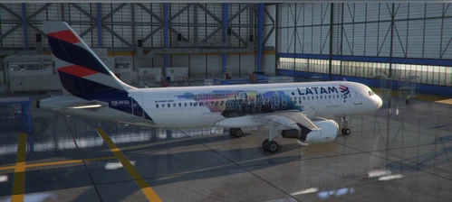 LatinVFR Airbus A320-200 LATAM Airlines PR-MYA Harry Potter