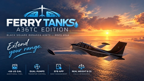 Ferry Tanks Black Square A36TC