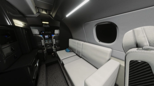 FSReborn Phenom 300E – Forward Divan Cabin